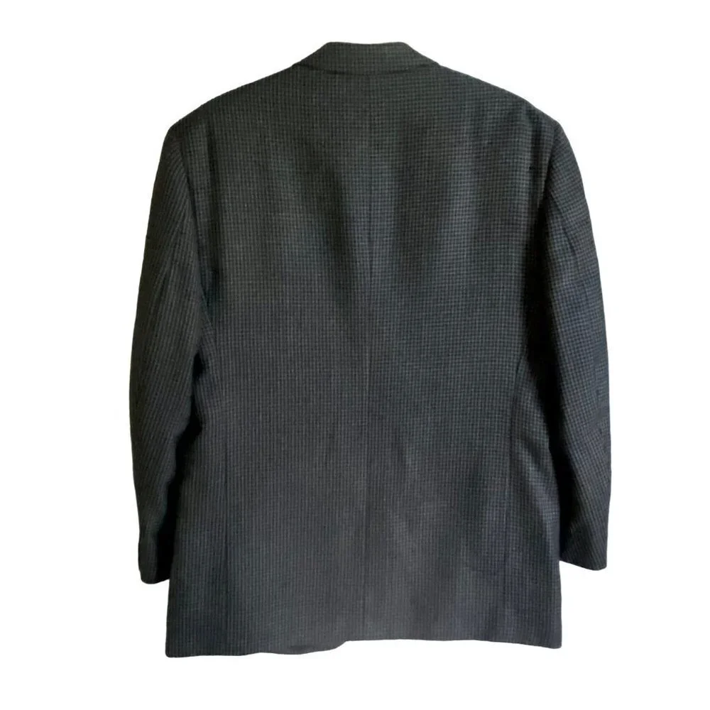 Stafford Options 3 Button Sports Coat Jacket Blazer 42R